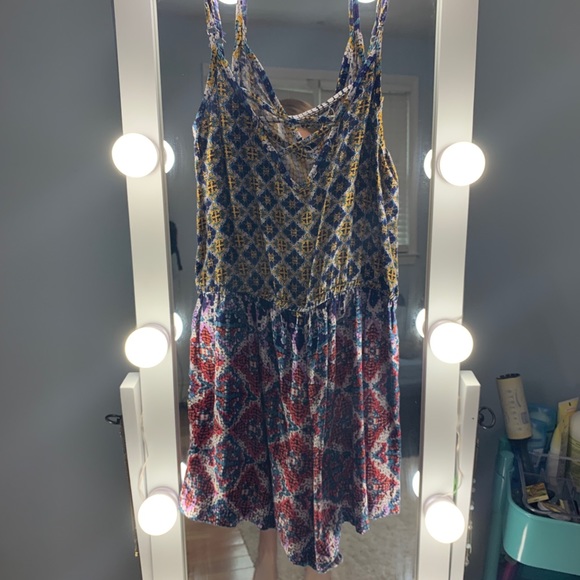 patterned romper - Picture 2 of 4